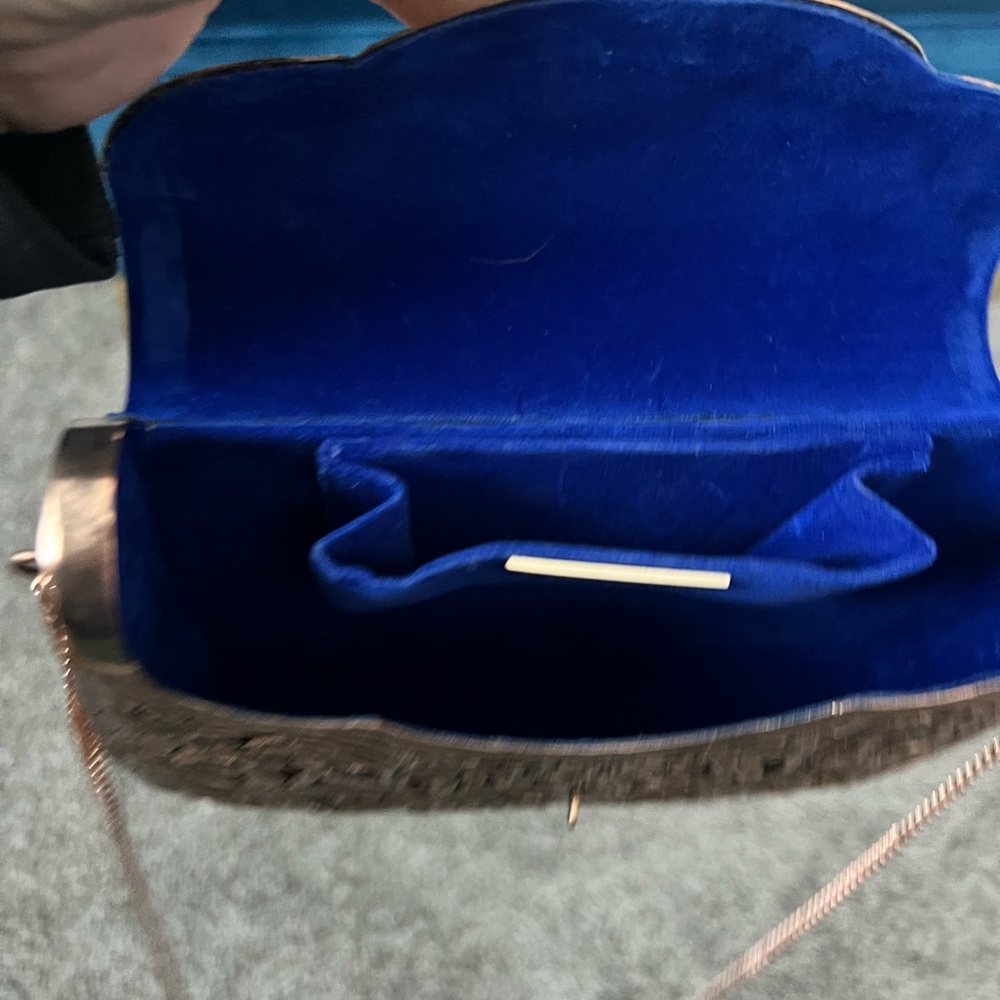From St Xavier metal rose gold purse new - Picture 7 of 7